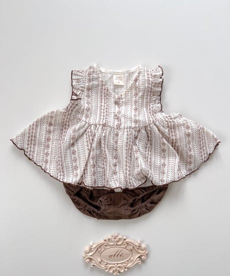 即納 bebeholic Seul blouse