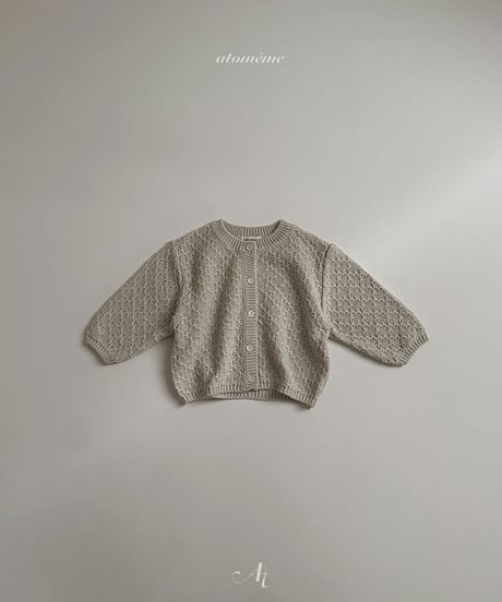 即納Vanilla knit cardigan