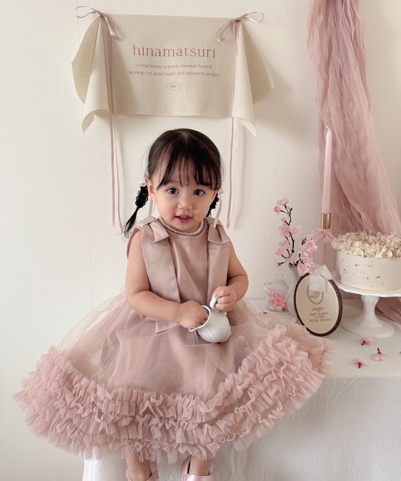 即納ribbon strap tutu dress | alli.