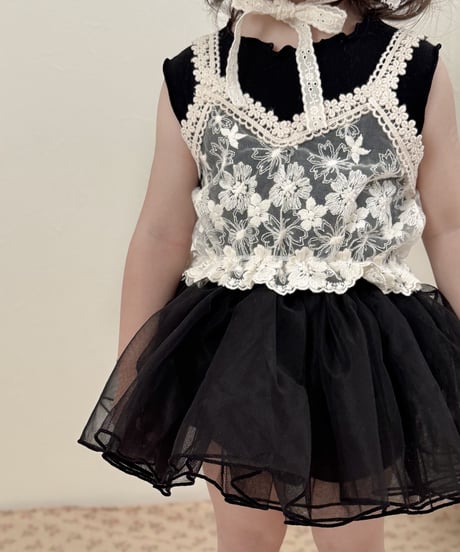 即納 bebeholic Lace bustier