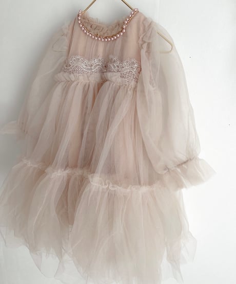 即納classical chiffon dress