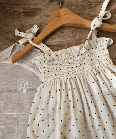 即納dot ribbon bustier rompers