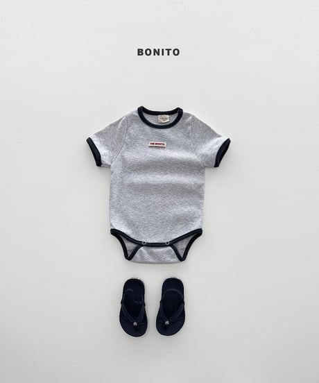 即納 bonito Baby Ribbed Rappa Suit