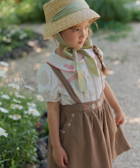 予約 OREN Chouette Ribbon Straw Hat