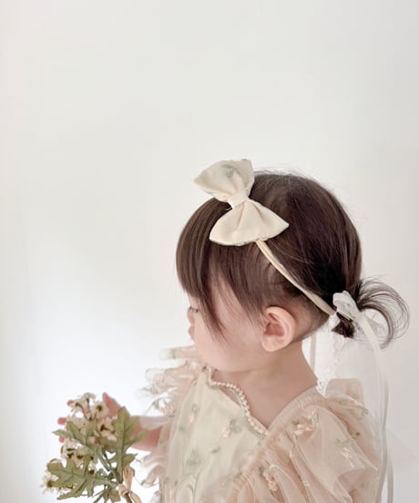 即納flower tulle apron rompers