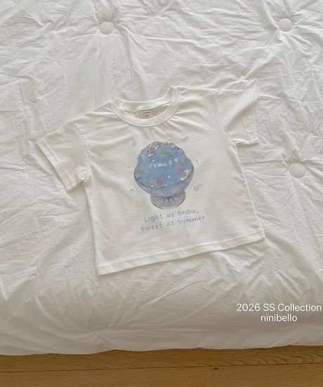 予約ninibello Summer bingsu tee