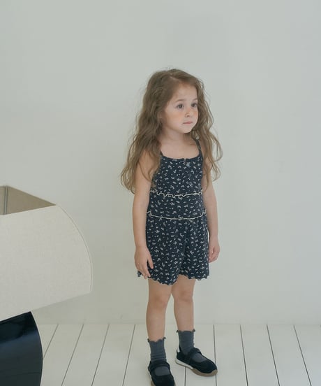 即納 Daisy short jump suit