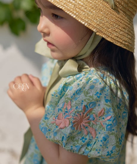 予約 OREN Solara Smocking Dress