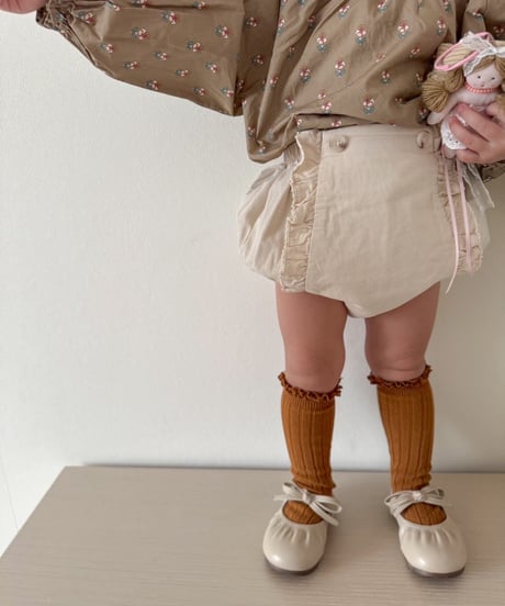 即納mini beige   Smoke blouse