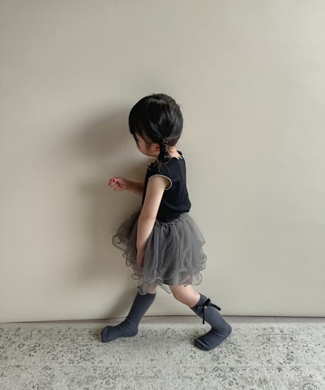 即納tulle skirt pants