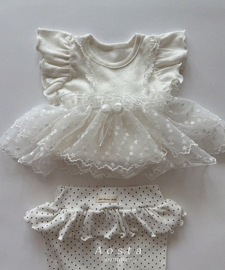 即納aosta kiki frill pants