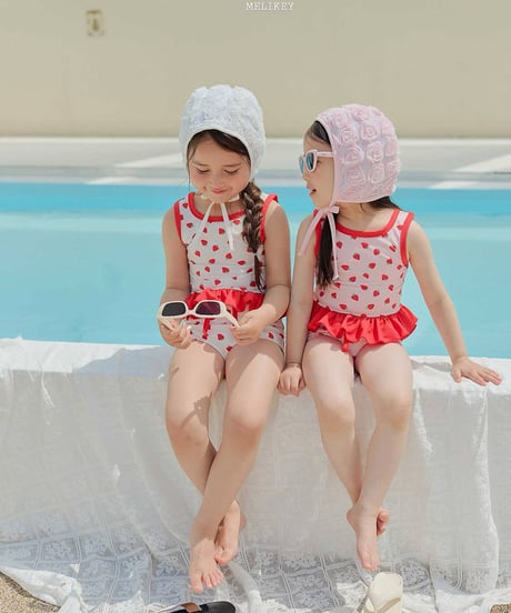 予約 melikey Berry Swim Set