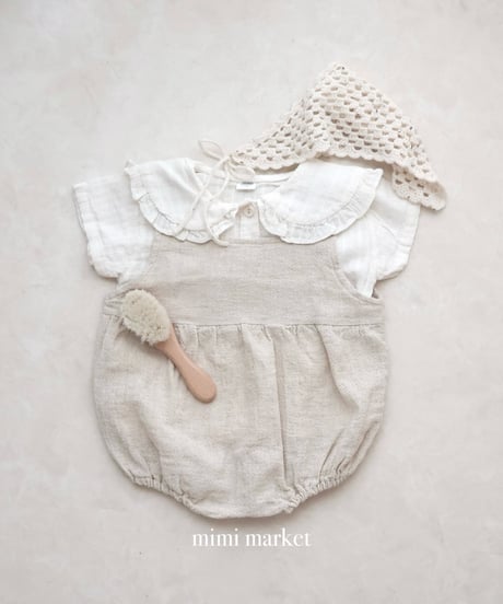 即納mimi market Moel collar blouse