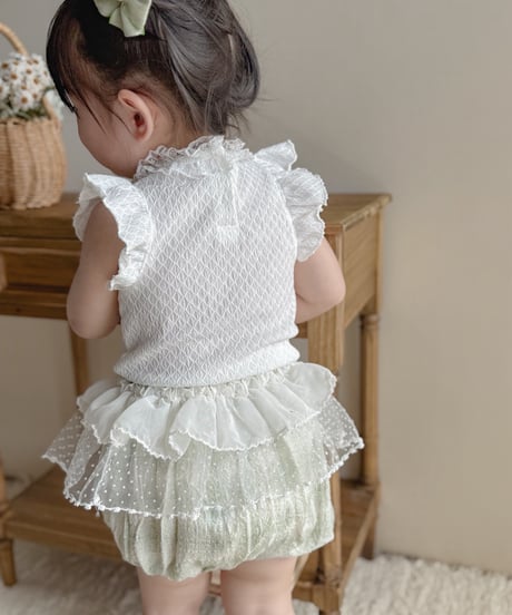 即納 bebeholic Sugar Frill Tee