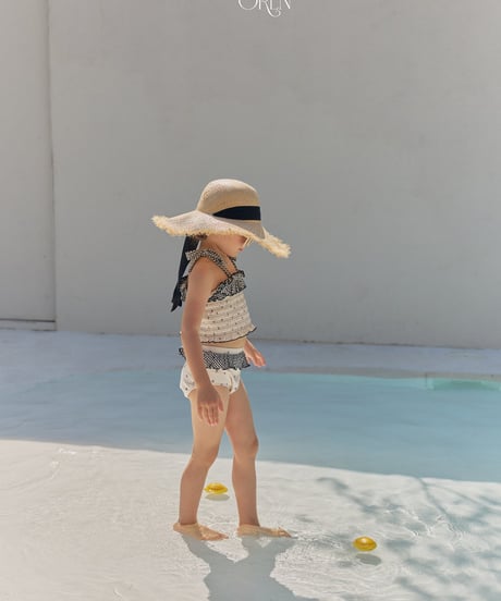 予約 OREN Serenne Raffia Sun Hat