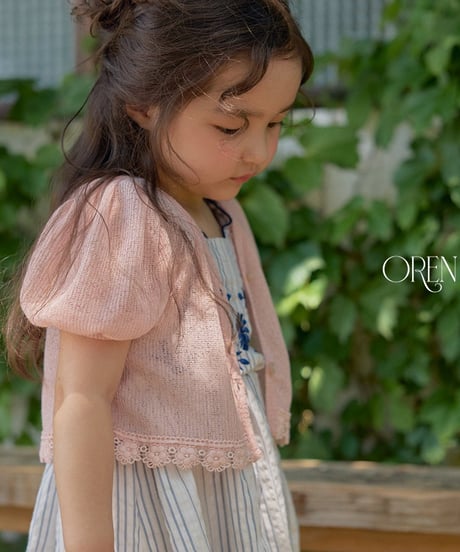 予約 OREN ChaCha Linen Cardigan