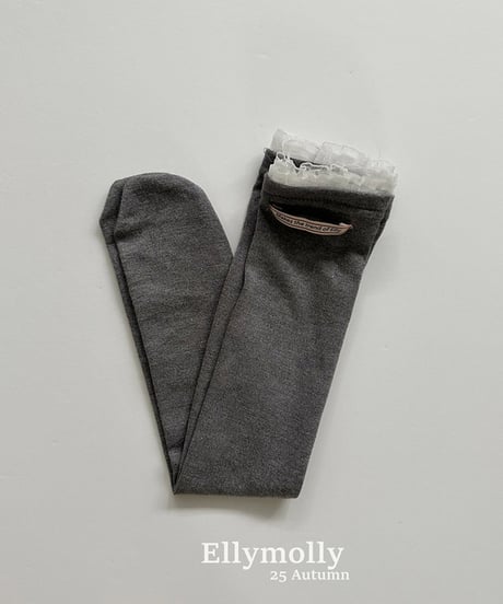 即納 EllyMolly Frilly High Socks