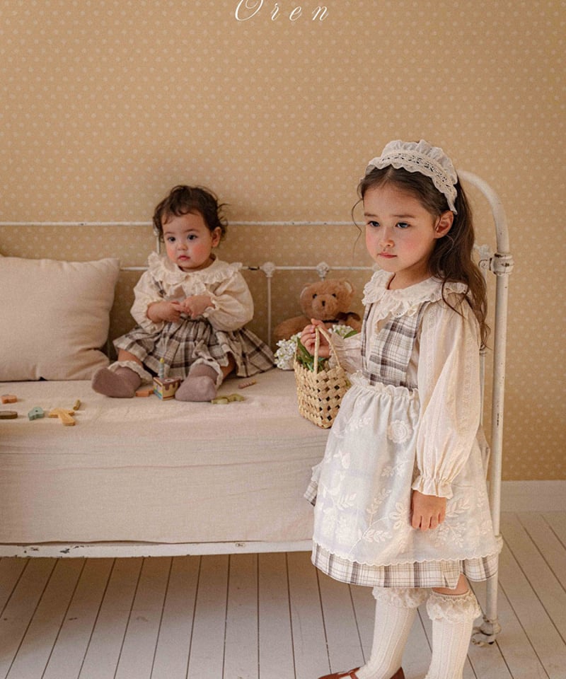 予約 OREN Gérable Check Dress(ママとお揃い) | alli.