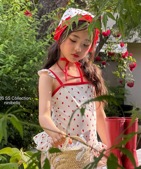 予約ninibello Rosy Berry Swimwear