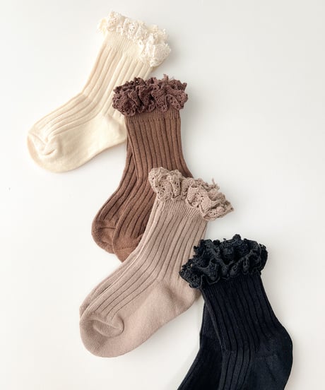 即納 frill lib socks