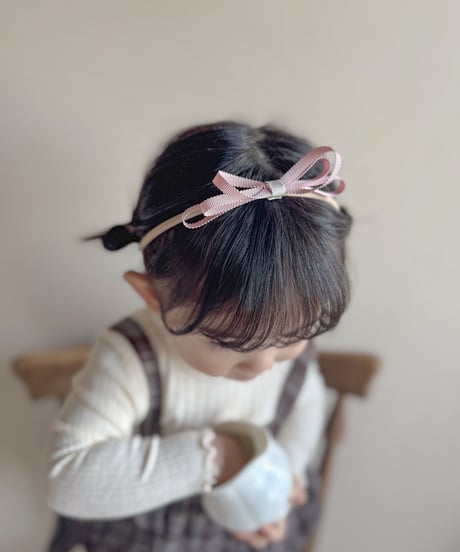 即納grace ribbon hair band