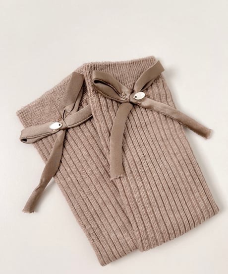 即納 ribbon lib high socks
