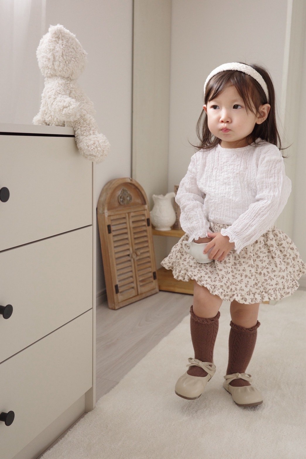 一部即納 petit flower frill skirt | alli.