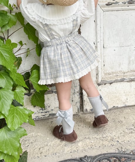 即納OREN  Petite ribbon half socks