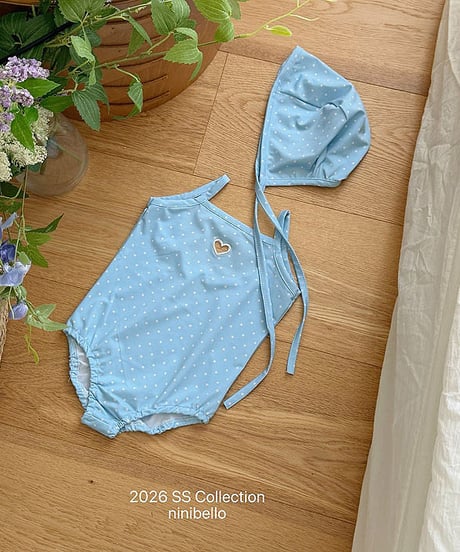 予約ninibello Candy dot swimwear