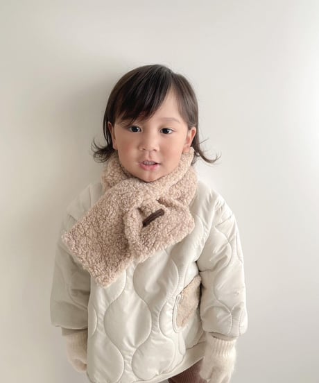 即納poodle boa muffler