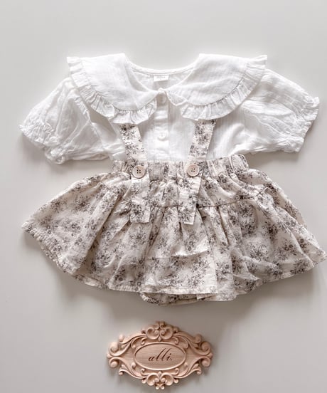 即納mimi market Moel collar blouse