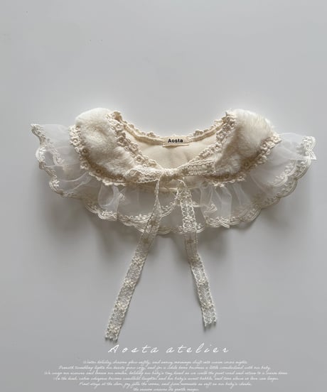 即納aosta Fur princess cape