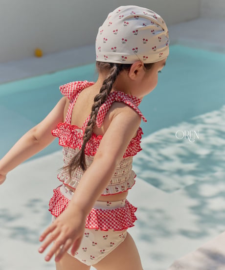 一部即納 OREN Rochelle Cherry Bikini Swimsuit
