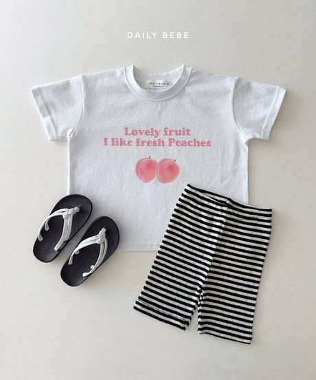 一部即納 daily bebe Like half-sleeved tee