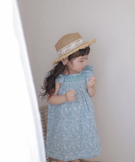 即納Daisy Smock Dress