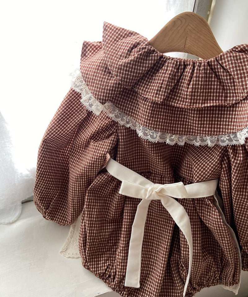 anneshirley ロンパ　M 即納 Anne shirley Cotton collar suit | alli.