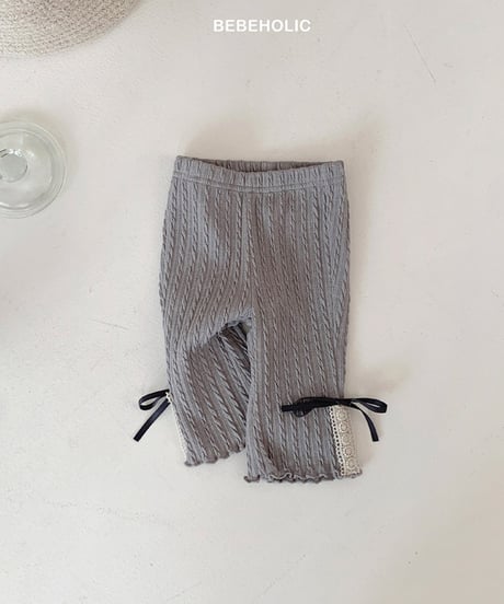 即納 Lace boots cut pants