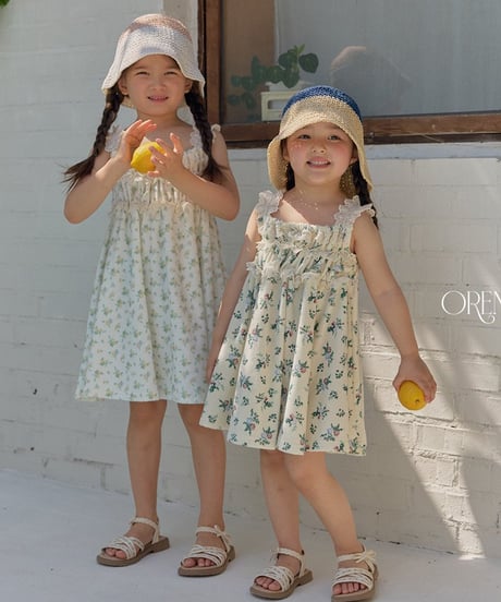 予約 OREN Rose Terry One Piece