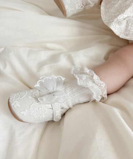 即納baby  lace  shoes