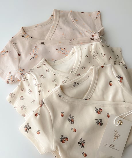 即納newborn 6pattern  design body suit