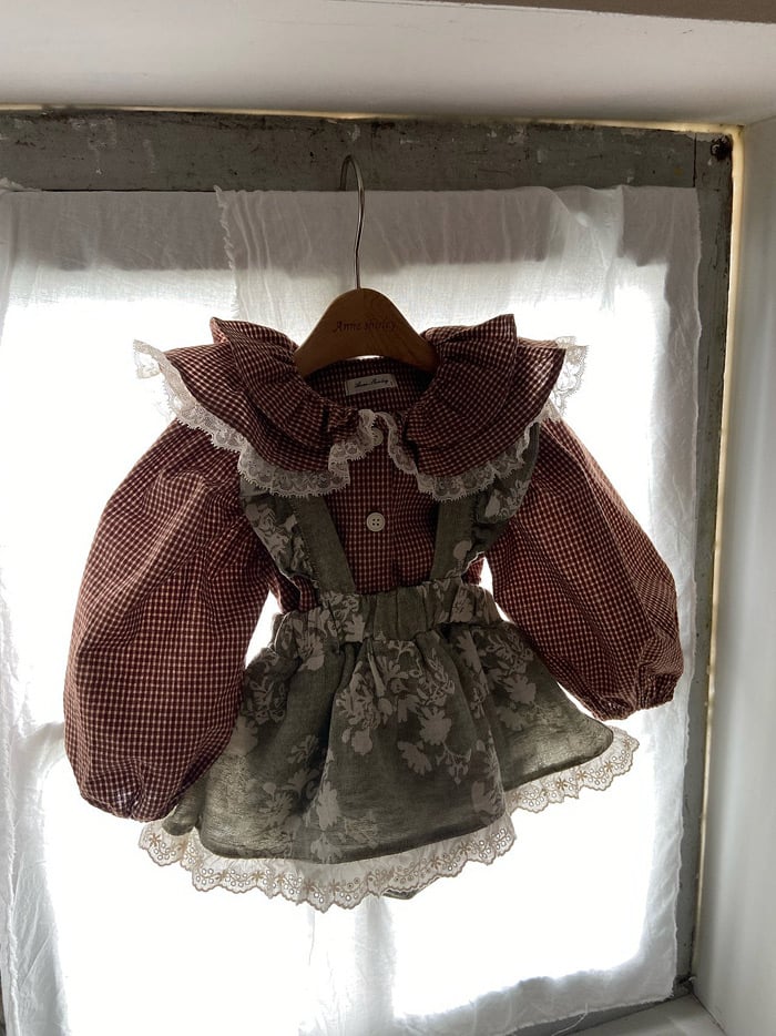 anne shirley トップス　ロンパース　カーデ　6着セット　 80cm 即納 Anne shirley Cotton collar suit | alli.