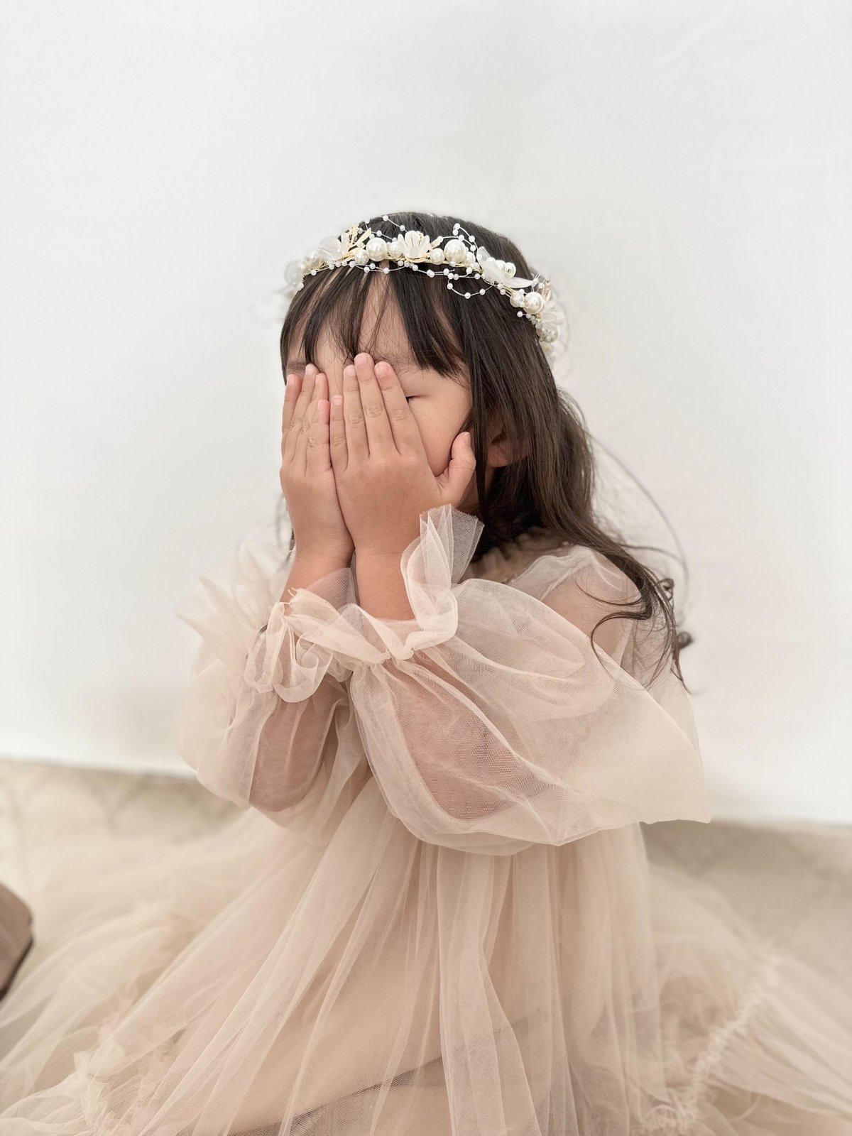 即納perl flower head dress | alli. 即納perl flower head dress | alli.