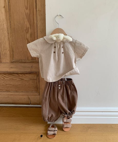 即納 bebeholic Mael Double blouse