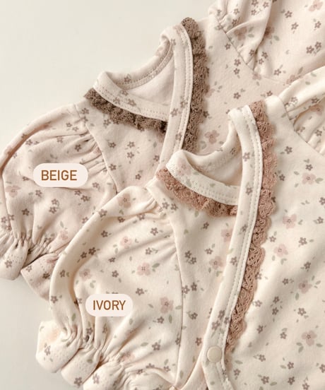 即納new born flower coordinate set