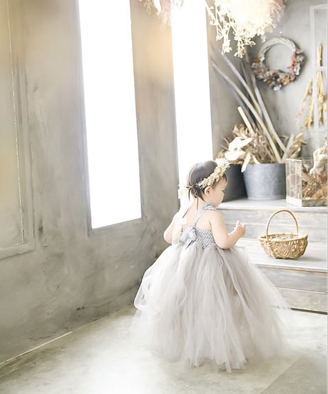 即納60-100cm tulle dress