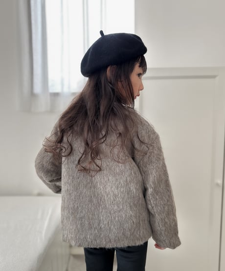 即納 double  button coat