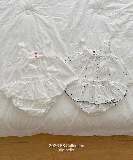 予約ninibello Bubble Pop Skirt Bloomers