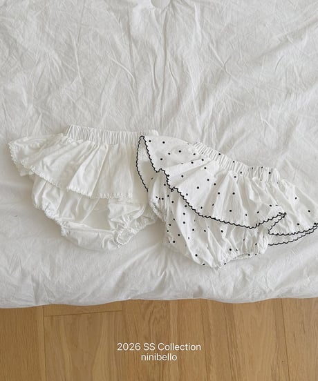 予約ninibello Bubble Pop Skirt Bloomers