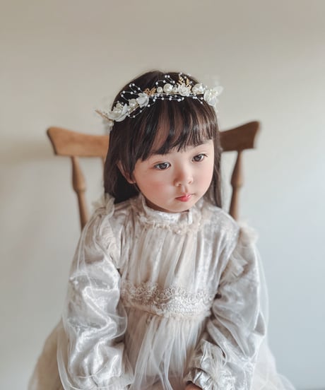 即納Velour x Tulle Winter Dress