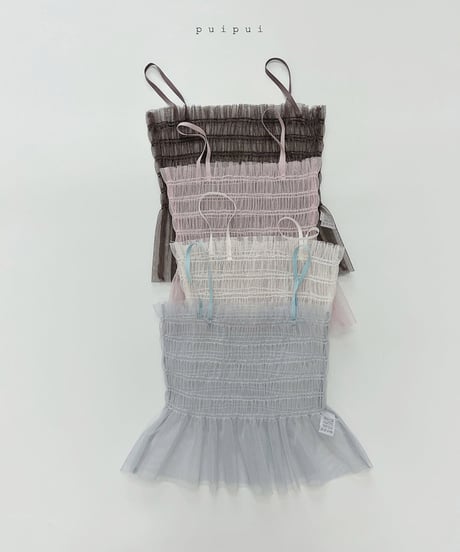 即納puipui Shasha bustier